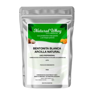 BENTONITA BLANCA ARCILLA NATURAL