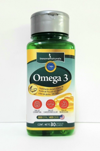 OMEGA 3 X 30 CÁPSULAS INNOVA NATURALS